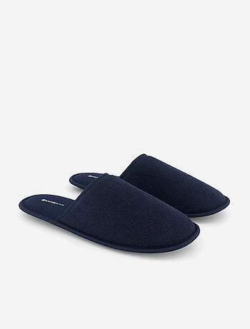 Pantuflas tipo mule lisas