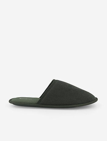 Pantuflas tipo mule lisas