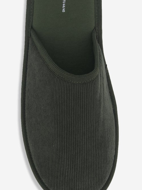 Pantuflas tipo mule lisas - Kiabi