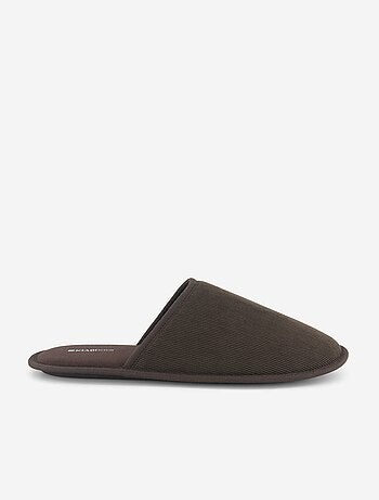 Pantuflas tipo mule lisas