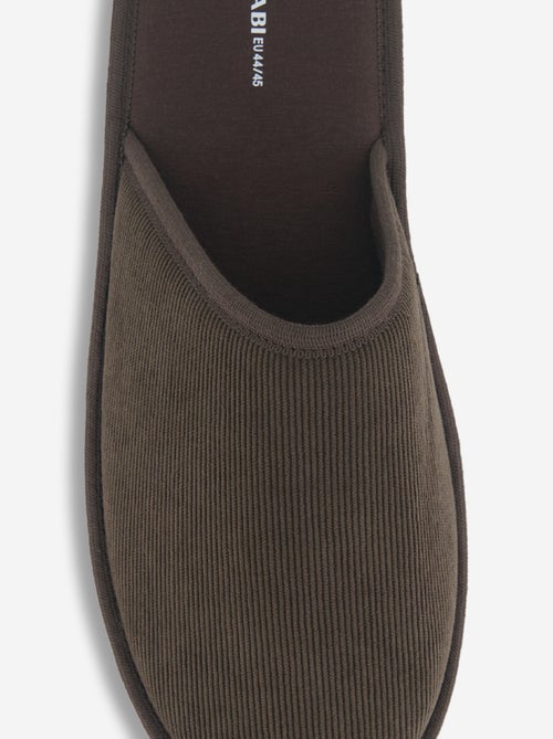 Pantuflas tipo mule lisas - Kiabi