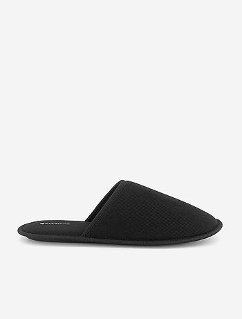 Pantuflas tipo mule lisas