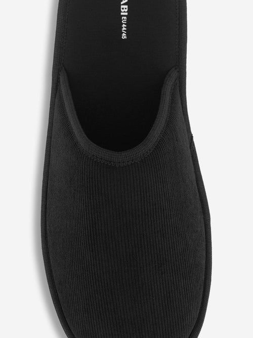 Pantuflas tipo mule lisas - Kiabi