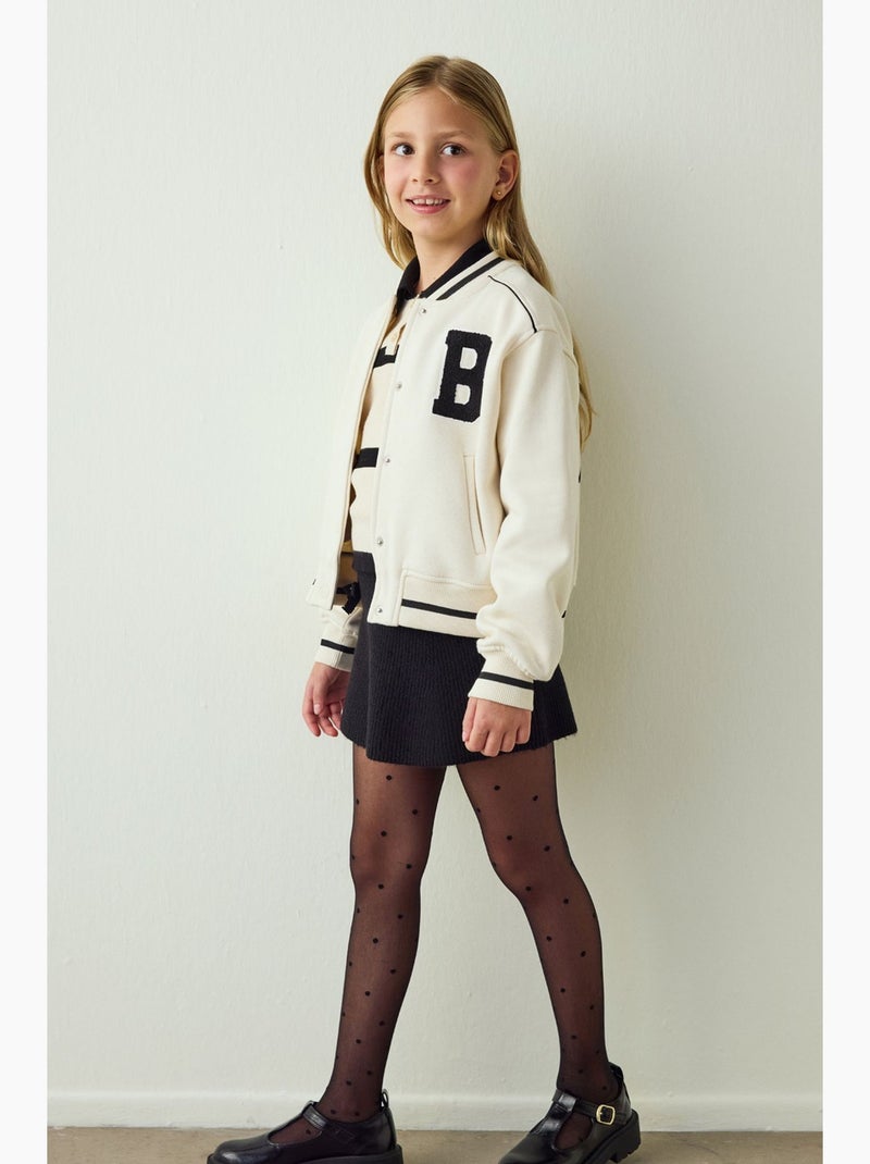 Panty estampado niña penti Negro - Kiabi