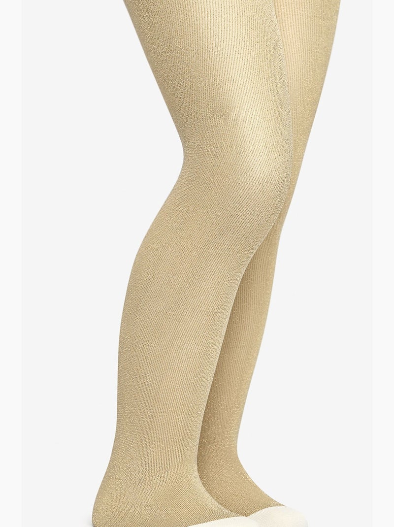 Panty pretty diamond niña penti Beige arcilla - Kiabi