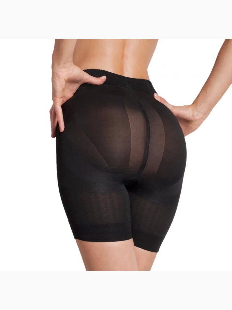 Panty push-up con efecto reductor y moldeador Negro - Kiabi