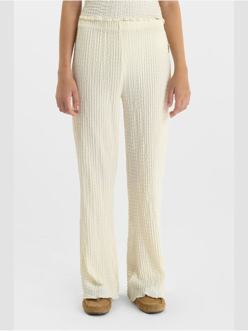 PANTYGI pantalones rectos Beige - Kiabi