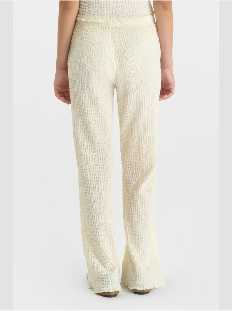 PANTYGI pantalones rectos Beige - Kiabi