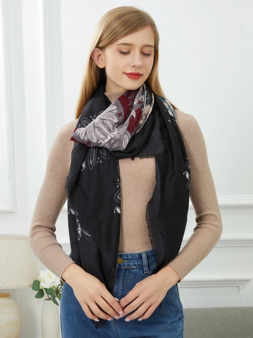 Pañuelo Atom Black - Kiabi Pañuelo Atom Black - Kiabi