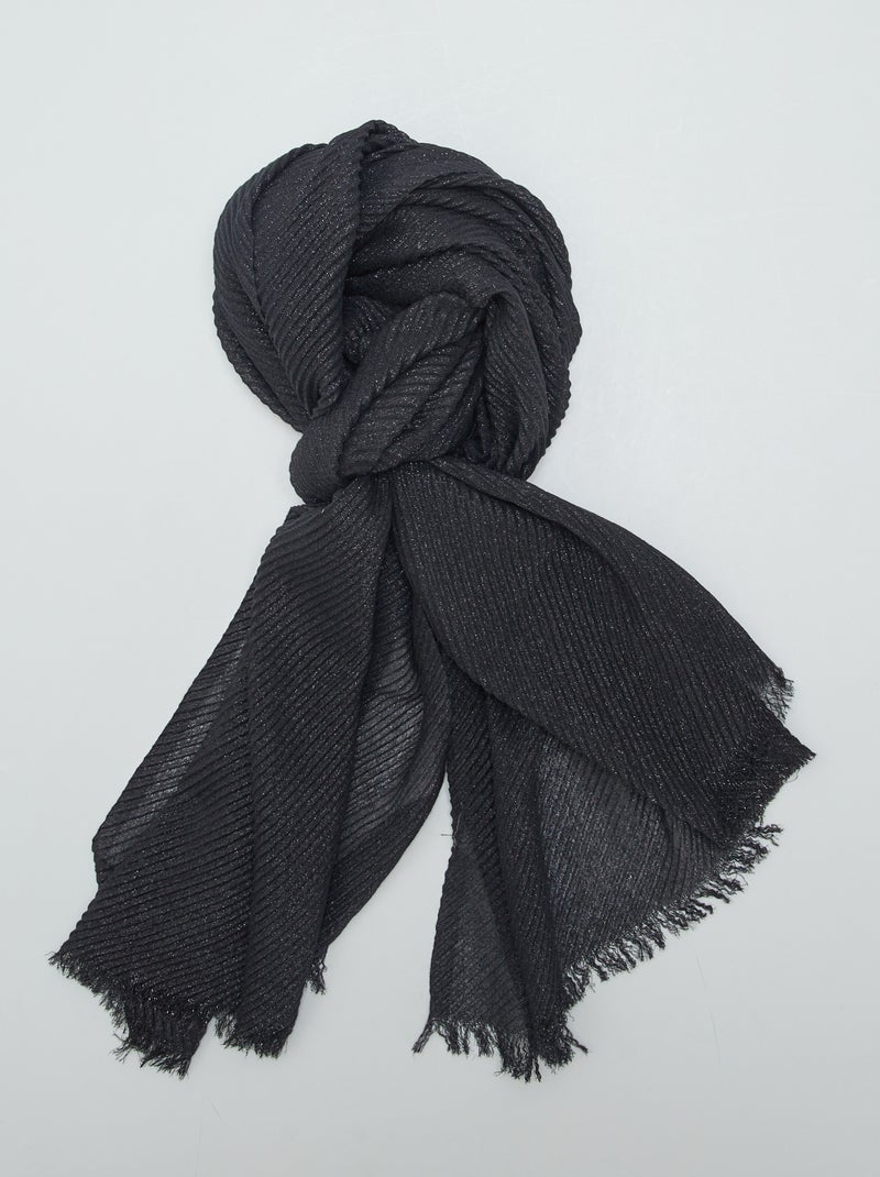 Pañuelo brillante NEGRO - Kiabi