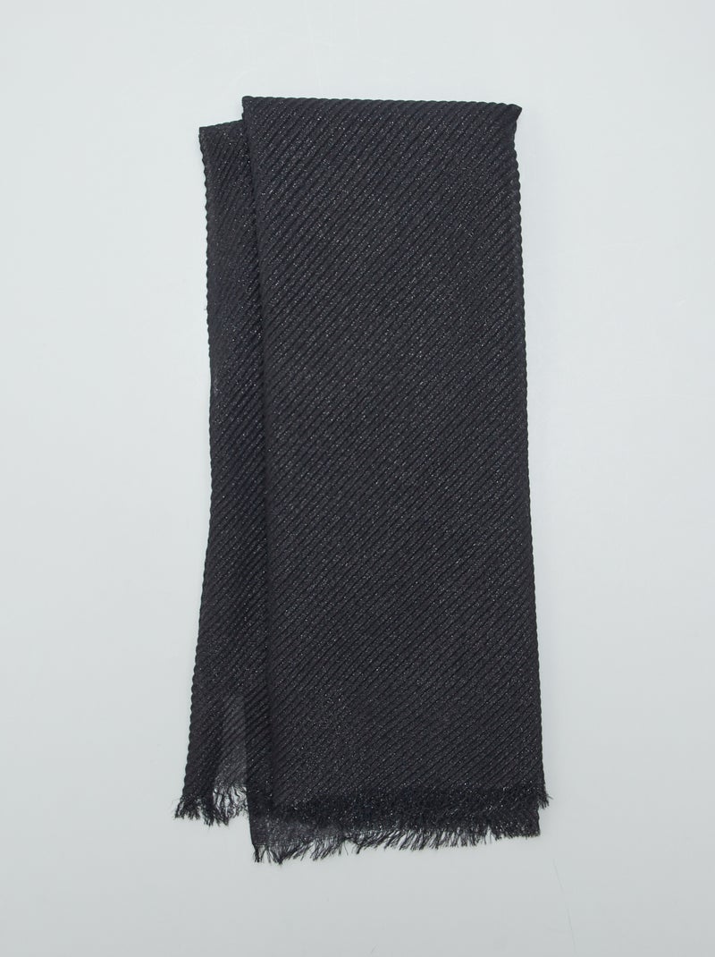 Pañuelo brillante NEGRO - Kiabi