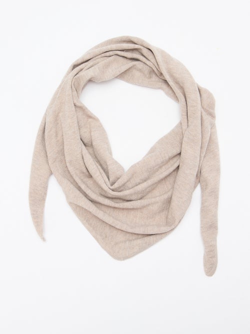 Pañuelo bufanda triangular para anudar - Kiabi