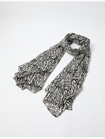 Pañuelo con estampado animal, MO Fashion