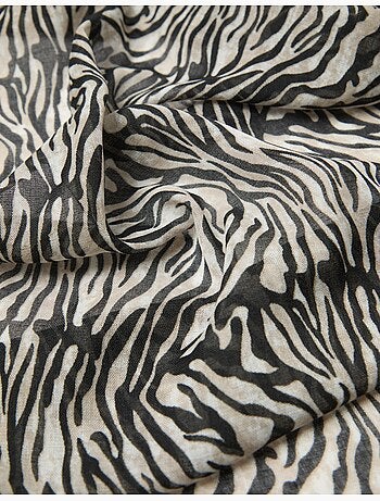Pañuelo con estampado animal, MO Fashion