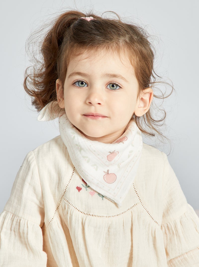 Pañuelo con estampado BLANCO - Kiabi