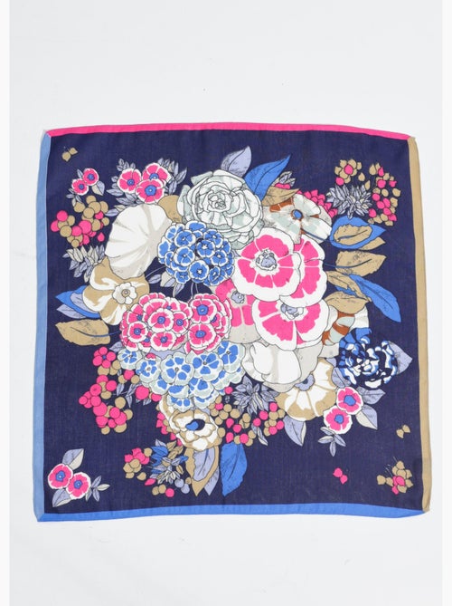 Pañuelo cuadrado con motivo floral de camelia - AFIBEL - Kiabi