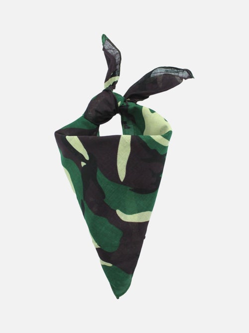 Pañuelo de camuflaje de algodón Kebello - Kiabi Pañuelo de camuflaje de algodón Kebello - Kiabi