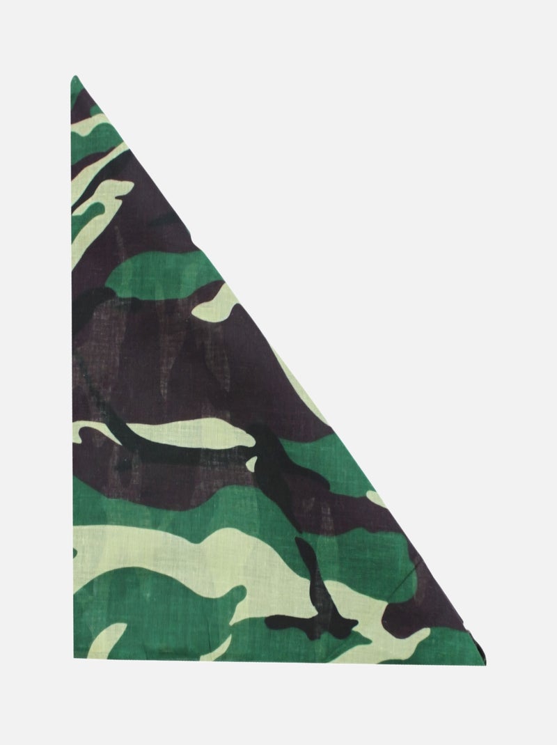 Pañuelo de camuflaje de algodón Kebello Caqui - Kiabi