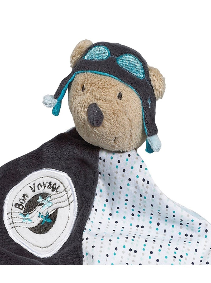 Pañuelo de peluche de terciopelo - SAUTHON Azul - Kiabi