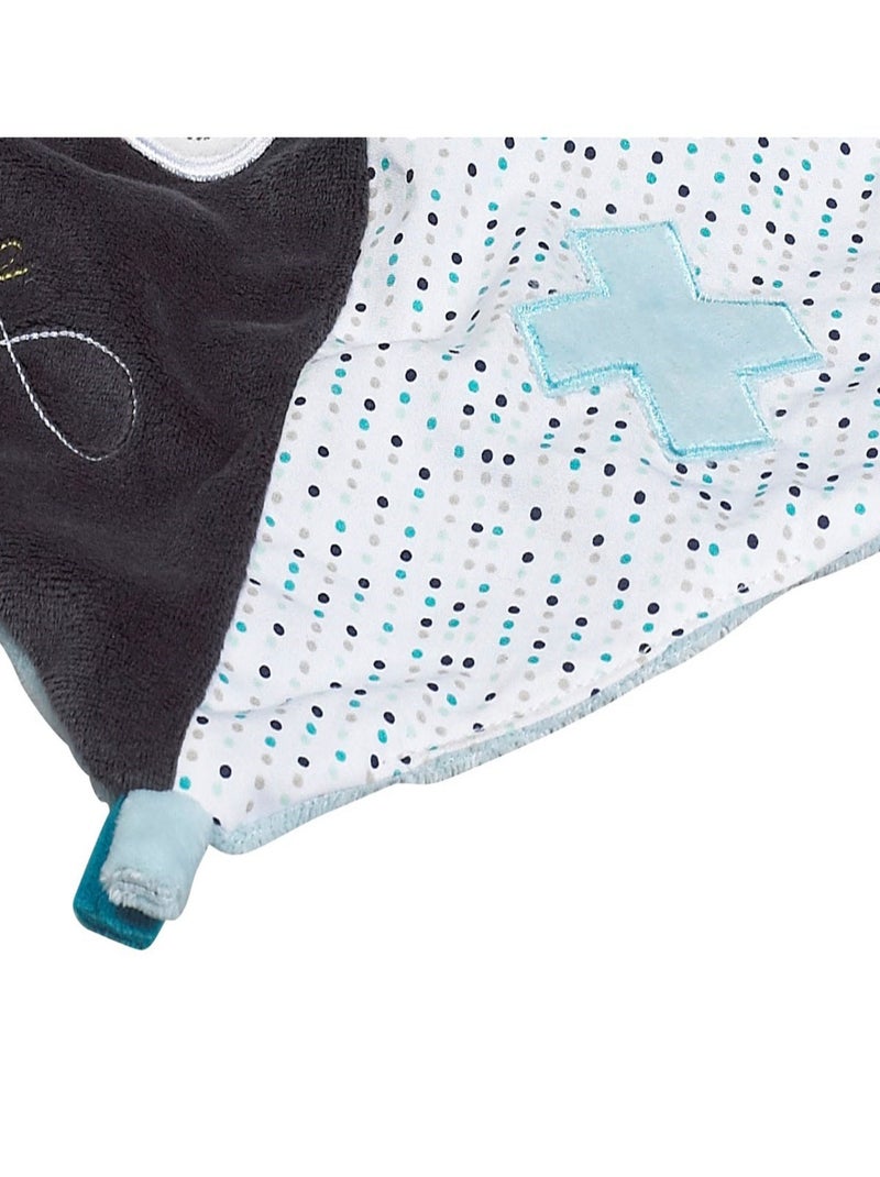 Pañuelo de peluche de terciopelo - SAUTHON Azul - Kiabi
