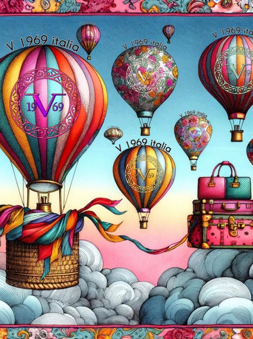 Pañuelo de seda Airballoons - Kiabi Pañuelo de seda Airballoons - Kiabi