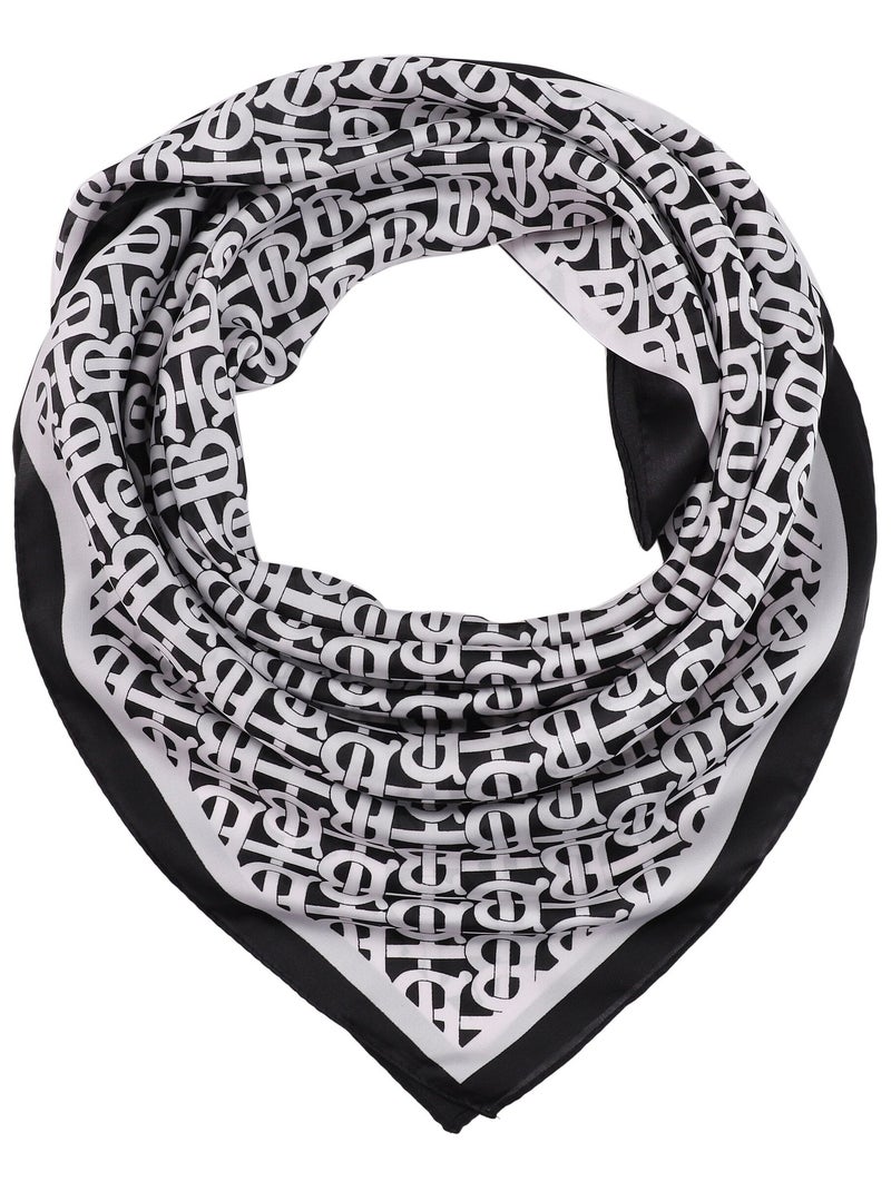 Pañuelo de Seda BB Negro - Kiabi