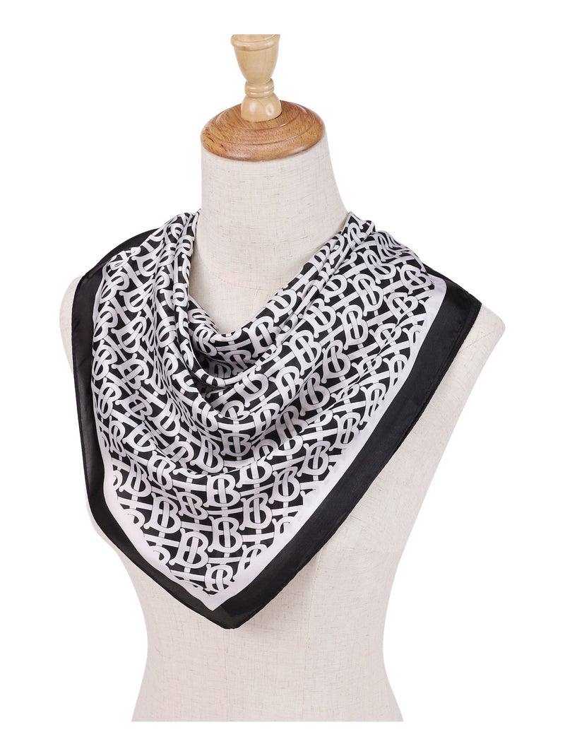 Pañuelo de Seda BB Negro - Kiabi