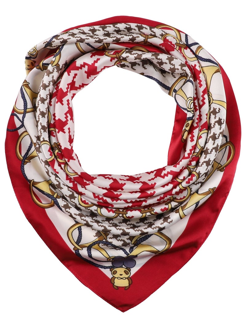 Pañuelo de Seda BEAN Rojo - Kiabi