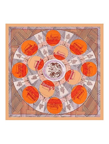 Pañuelo de Seda CÍRCULO