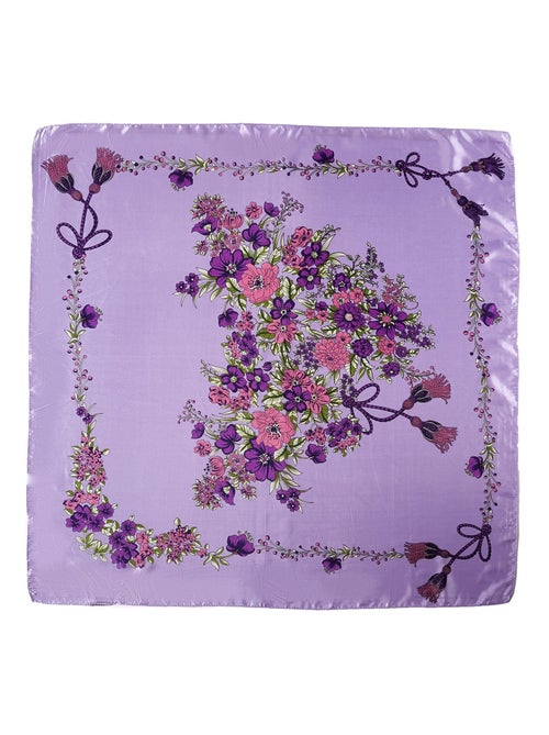 Pañuelo de seda cuadrado Treeflow - Kiabi Pañuelo de seda cuadrado Treeflow - Kiabi