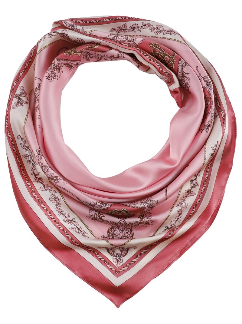 Pañuelo de Seda DAMAS Rosa - Kiabi