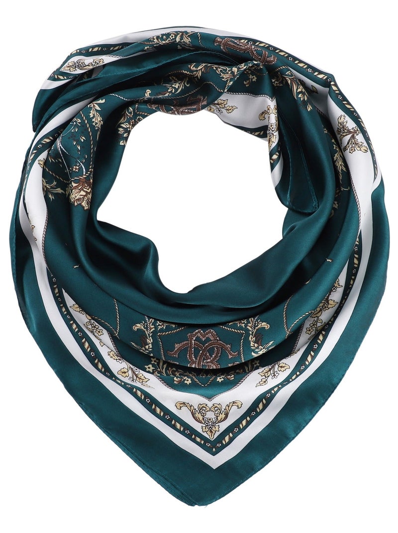 Pañuelo de Seda DAMAS Verde - Kiabi