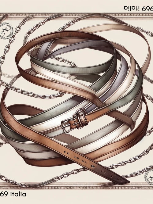 Pañuelo de seda Gran MultiBelts - Kiabi Pañuelo de seda Gran MultiBelts - Kiabi