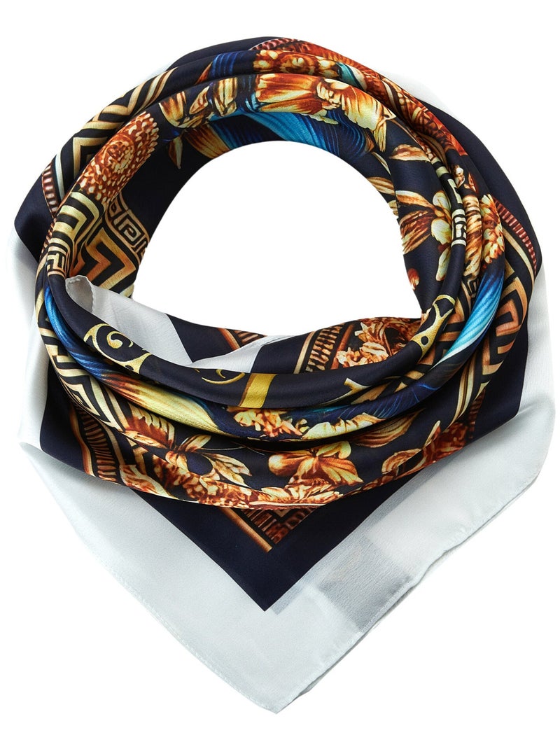 Pañuelo de seda Gran Roma Oro - Kiabi