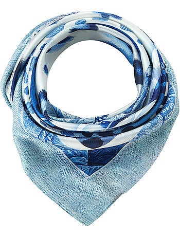 Pañuelo de seda Grand Blue Tiger