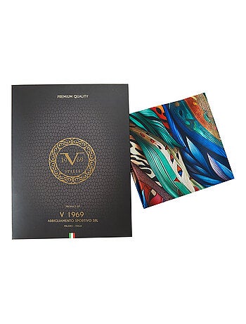 Pañuelo de seda Leo Feather