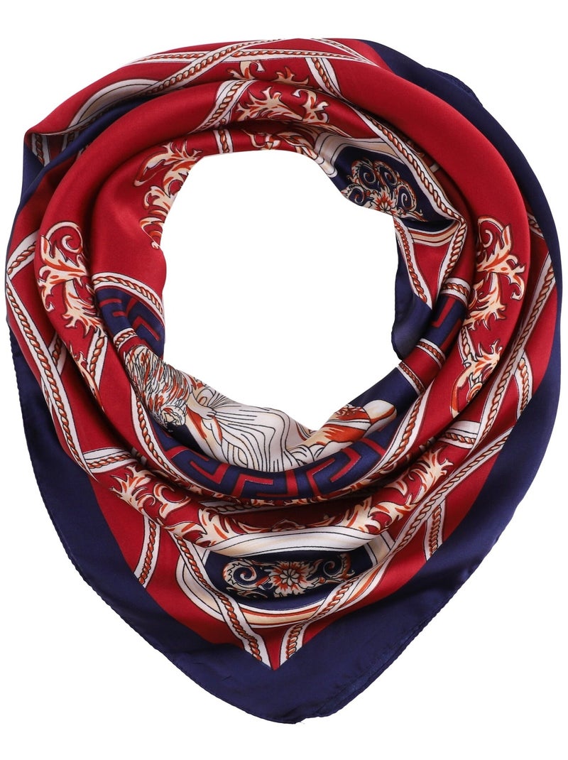 Pañuelo de Seda VKING Rojo - Kiabi