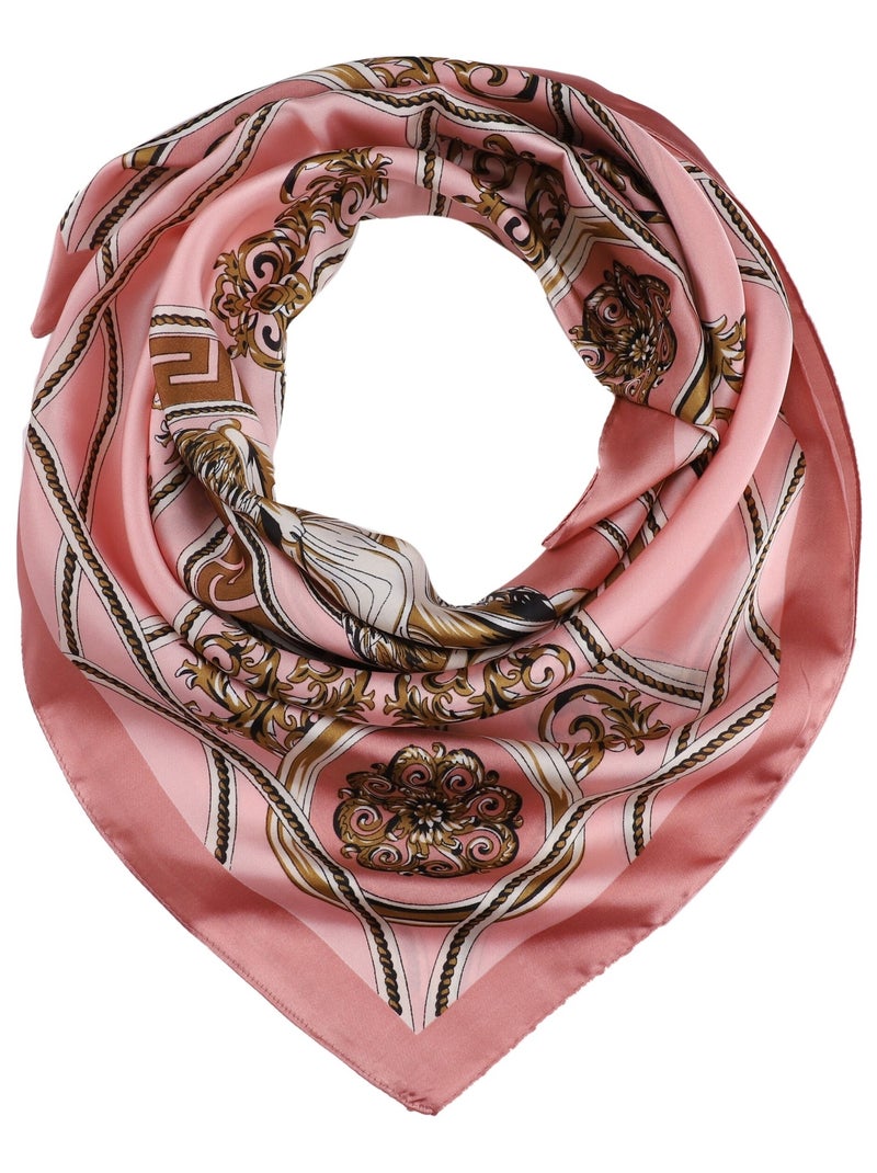 Pañuelo de Seda VKING Rosa - Kiabi