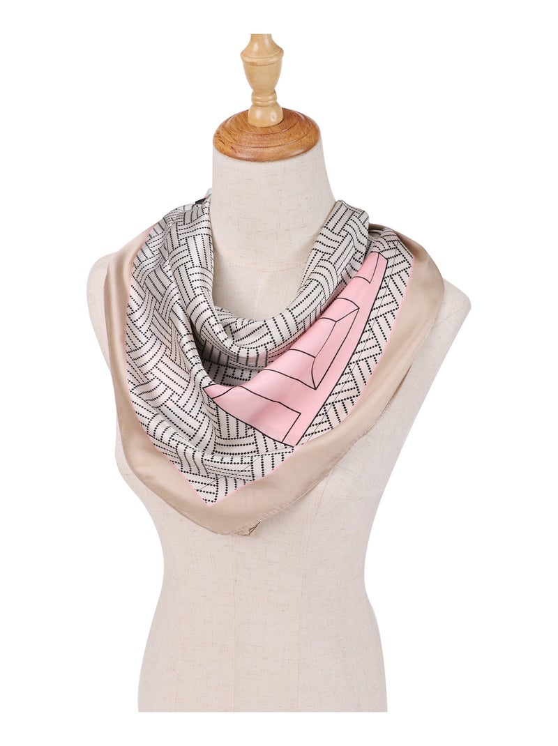 Pañuelo de Seda YOUCHIC Beige - Kiabi
