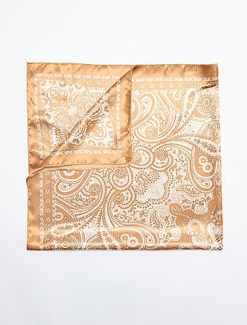 Pañuelo estampado 'arabescos'