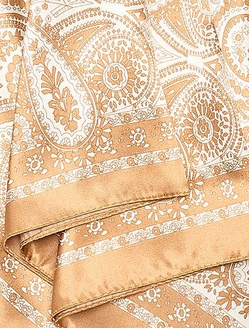 Pañuelo estampado 'arabescos'
