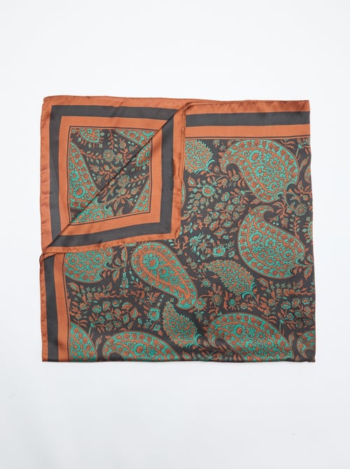 Pañuelo estampado "arabescos" - Kiabi Pañuelo estampado "arabescos" - Kiabi
