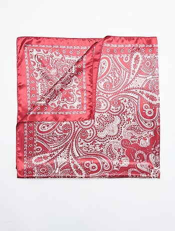 Pañuelo estampado 'arabescos'