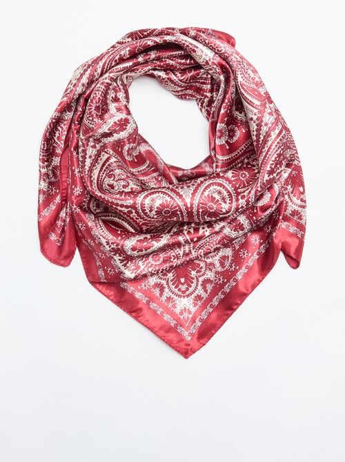 Pañuelo estampado 'arabescos' - Kiabi