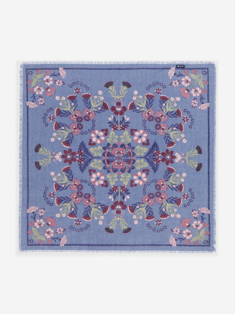 Pañuelo estampado Azul - Kiabi