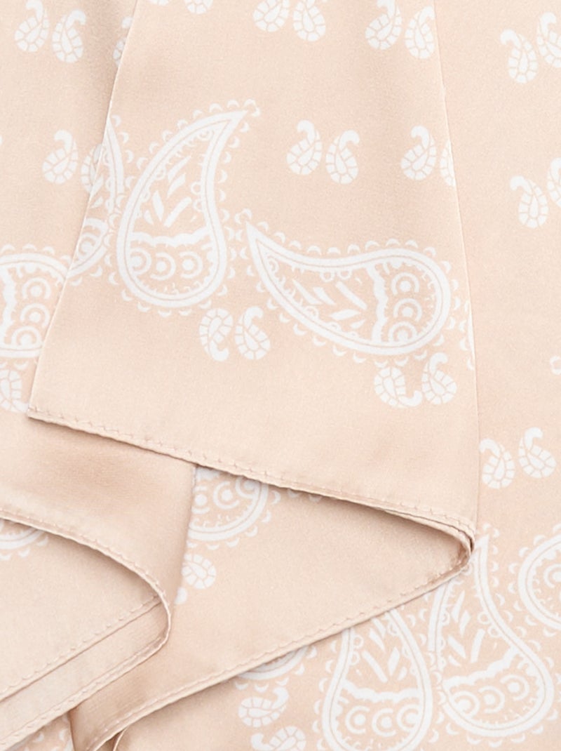 Pañuelo estampado \'bandana\' Beige - Kiabi