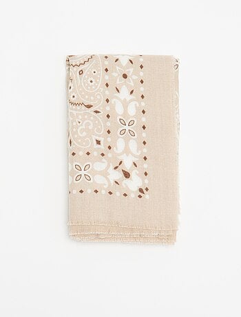 Pañuelo estampado de bandana