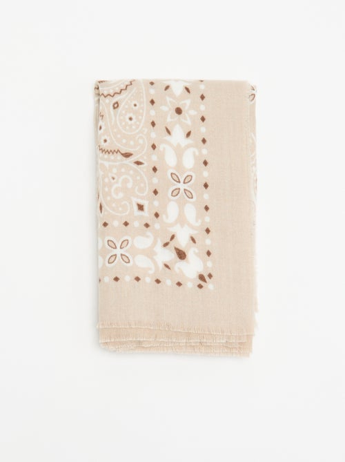 Pañuelo estampado de bandana - Kiabi