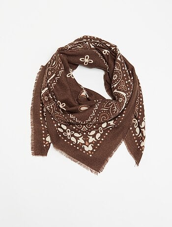 Pañuelo estampado de bandana