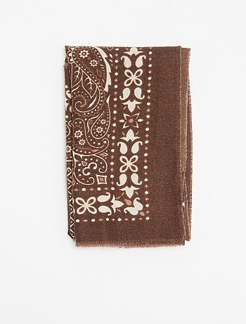 Pañuelo estampado de bandana